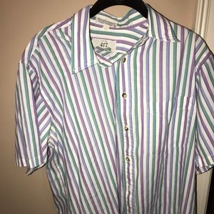 vintage 417 thrifted over size shirt